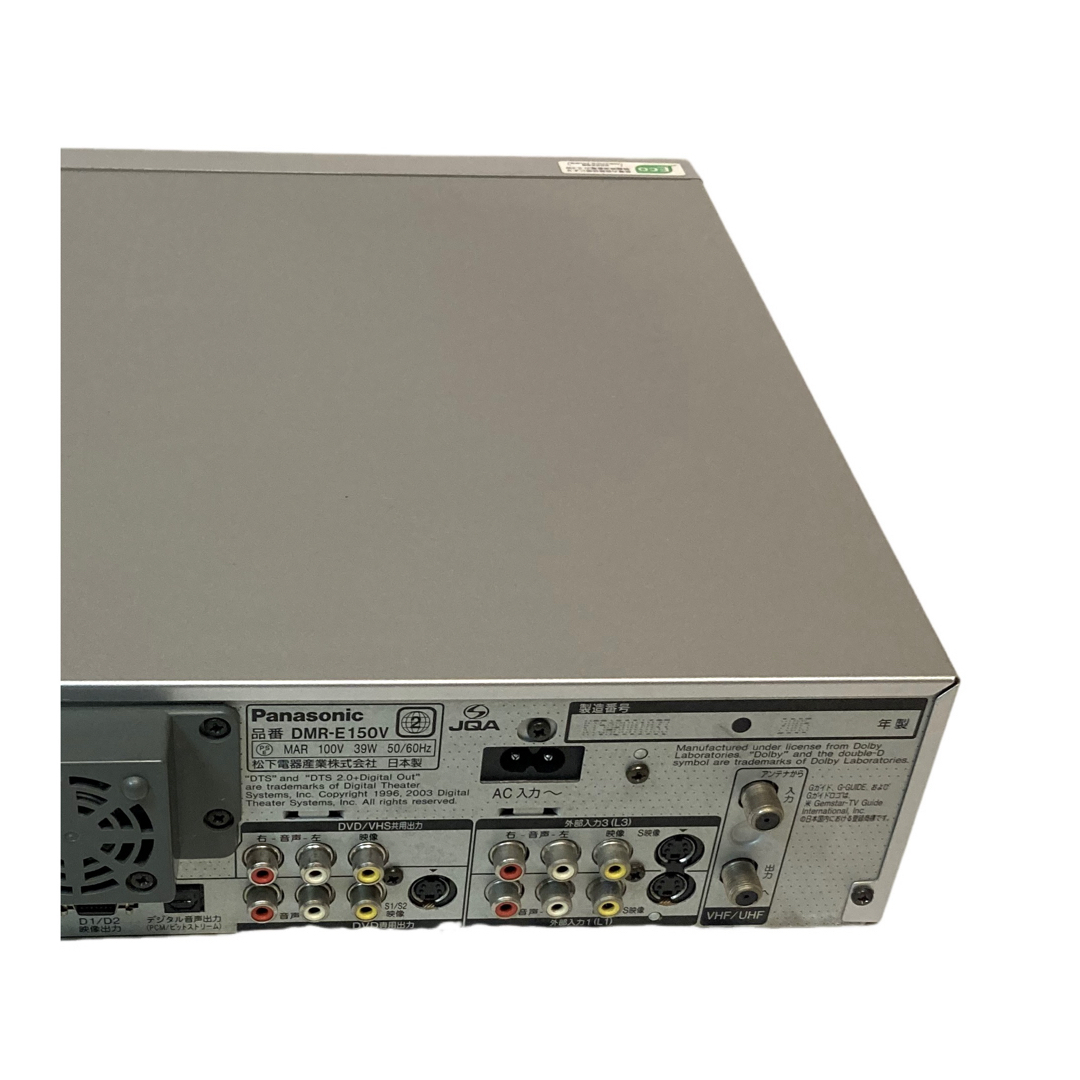 Panasonic - 【VHS/DVD/HDDダビング可能】Panasonic DMR-E150Vの Panasonic - 【VHS/DVD/HDDダビング可能】Panasonic DMR-E150Vの