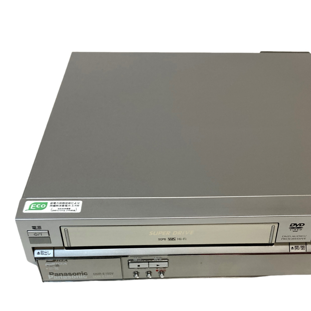 Panasonic - 【VHS/DVD/HDDダビング可能】Panasonic DMR-E150Vの Panasonic - 【VHS/DVD/HDDダビング可能】Panasonic DMR-E150Vの