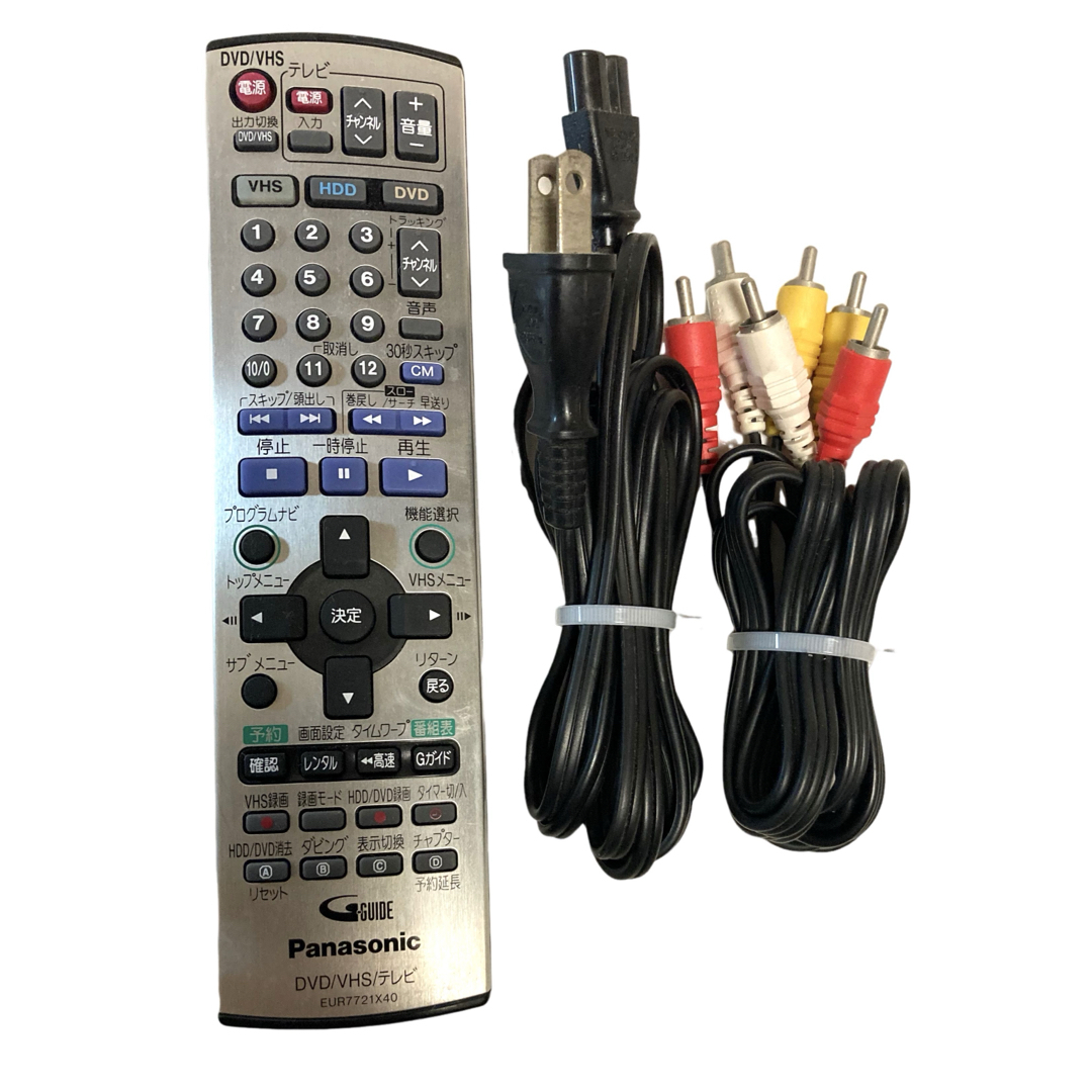 Panasonic - 【VHS/DVD/HDDダビング可能】Panasonic DMR-E150Vの Panasonic - 【VHS/DVD/HDDダビング可能】Panasonic DMR-E150Vの