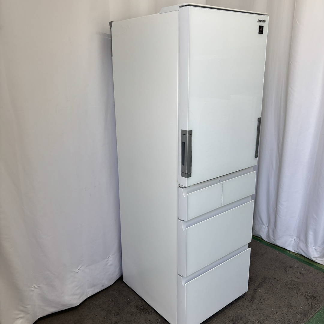 東芝 - 冷蔵庫 シャープ 大型 400㍑級 両開き 自動製氷 中古 東芝 - 冷蔵庫 シャープ 大型 400㍑級 両開き 自動製氷 中古