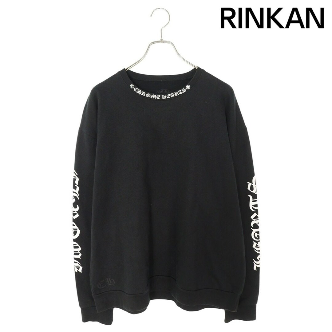 Chrome Hearts - クロムハーツ SWTSHRT PLVR ネックロゴプリント Chrome Hearts - クロムハーツ SWTSHRT PLVR ネックロゴプリント