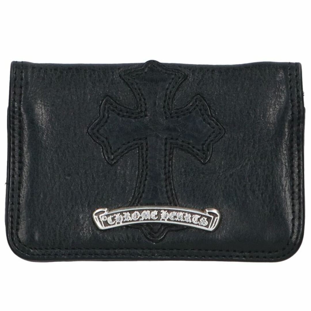 Chrome Hearts - クロムハーツ CARD CASE クロスパッチ付き Chrome Hearts - クロムハーツ CARD CASE クロスパッチ付き