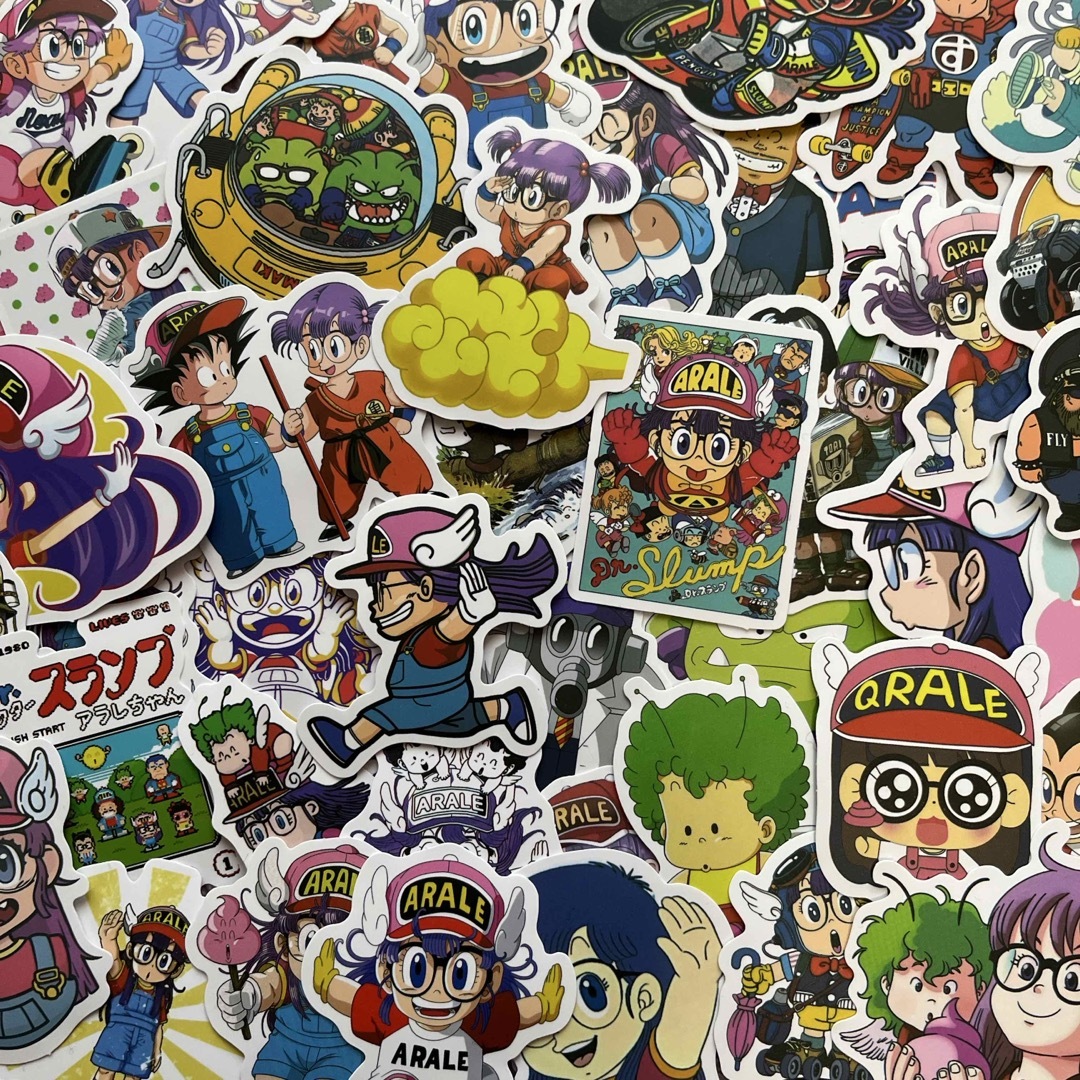 ドクタースランプ アラレちゃん シール エンタメ/ホビーのアニメグッズ(その他)の商品写真