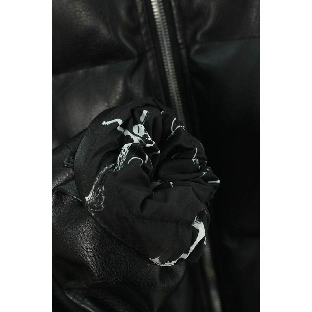 サグクラブ THUG CLUB TC23PA0303 胸ロゴレザーダウンジャケット サグクラブ THUG CLUB TC23PA0303 胸ロゴレザーダウンジャケット