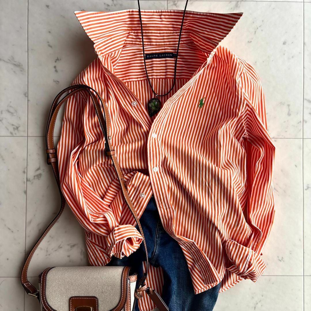 Ralph Lauren - ラルフローレン ストライプ長袖シャツ ポニー Ralph Lauren - ラルフローレン ストライプ長袖シャツ ポニー