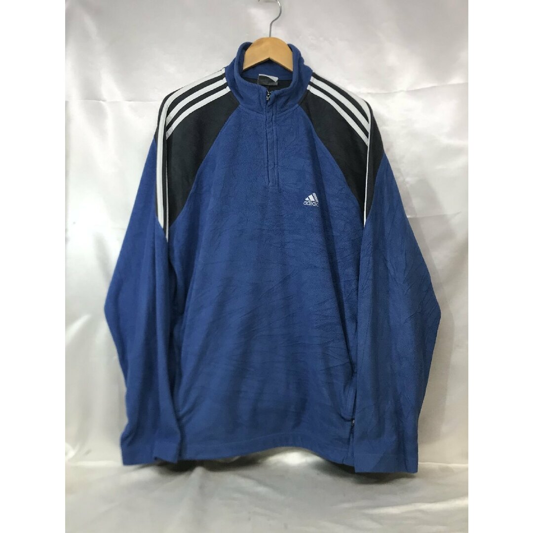 adidas - 90S~ 古着 adidas アディダス ハーフジップ 3ライン adidas - 90S~ 古着 adidas アディダス ハーフジップ 3ライン