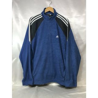 adidas - 90S~ 古着 adidas アディダス ハーフジップ 3ライン adidas - 90S~ 古着 adidas アディダス ハーフジップ 3ライン