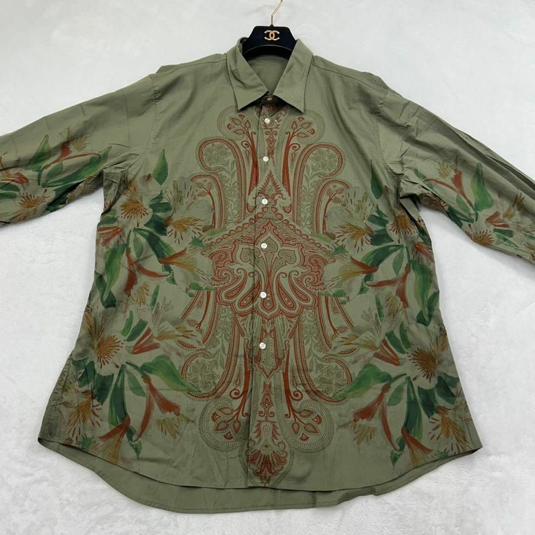 ETRO - F710 新品未使用 2XL エトロ 花柄 ペイズリー イタリア製 ETRO - F710 新品未使用 2XL エトロ 花柄 ペイズリー イタリア製