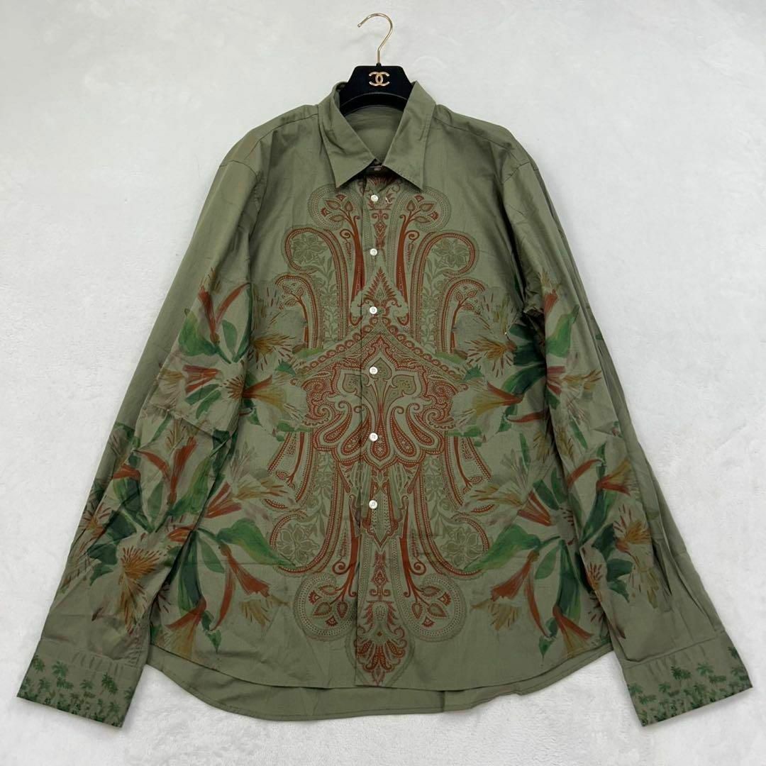 ETRO - F710 新品未使用 2XL エトロ 花柄 ペイズリー イタリア製 ETRO - F710 新品未使用 2XL エトロ 花柄 ペイズリー イタリア製