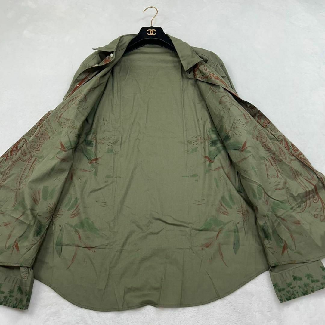 ETRO - F710 新品未使用 2XL エトロ 花柄 ペイズリー イタリア製 ETRO - F710 新品未使用 2XL エトロ 花柄 ペイズリー イタリア製