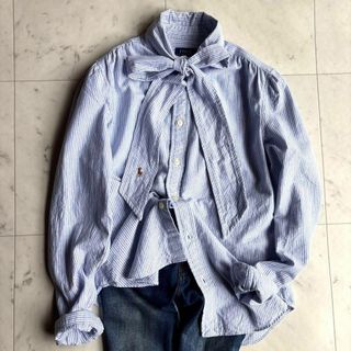 POLO RALPH LAUREN(ボウタイ ・ シャツ/ブラウス(長袖/七分 POLO RALPH LAUREN(ボウタイ ・ シャツ/ブラウス(長袖/七分