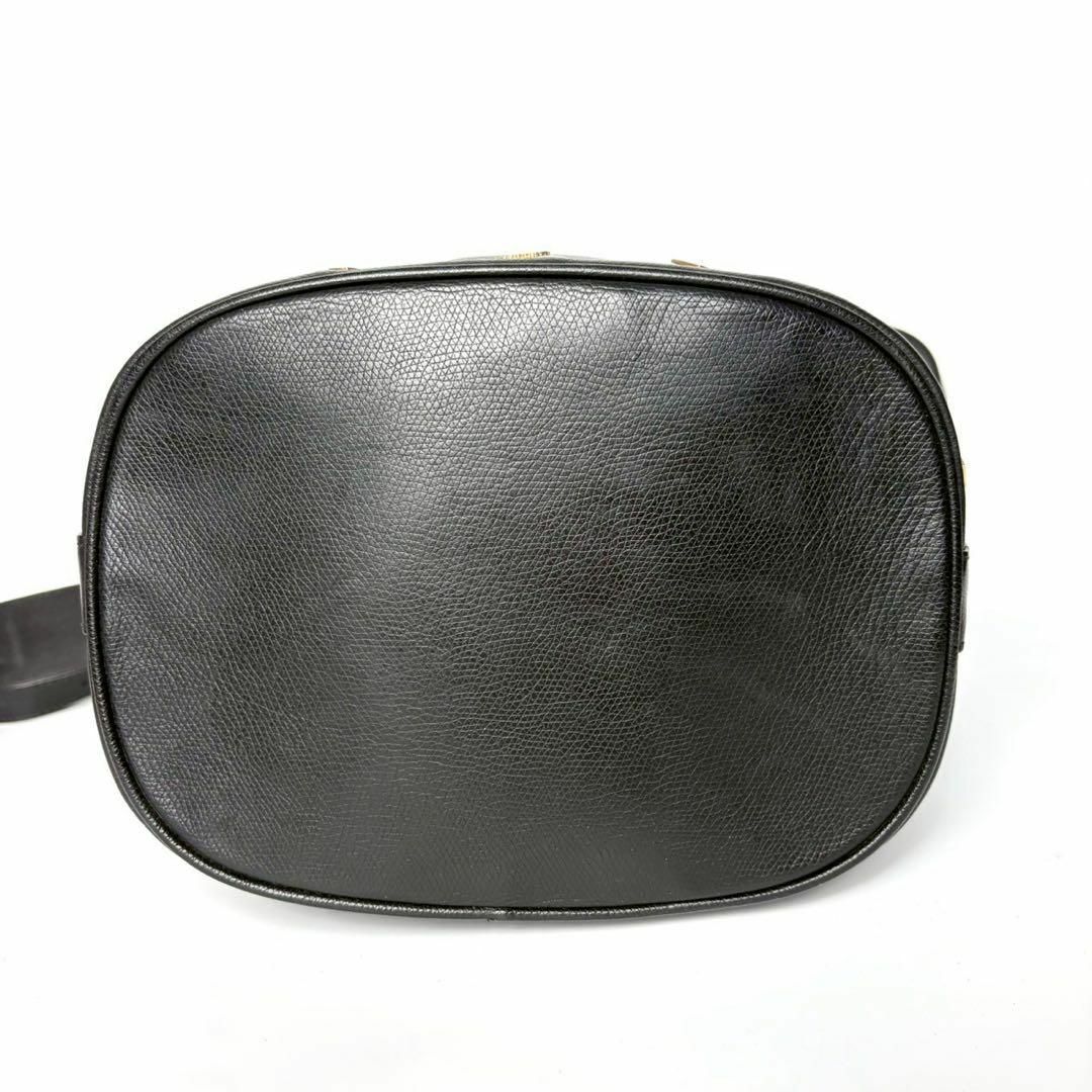 MCM - MCM 巾着 バケツ型 レザーショルダーバッグ ブラック MCM - MCM 巾着 バケツ型 レザーショルダーバッグ ブラック