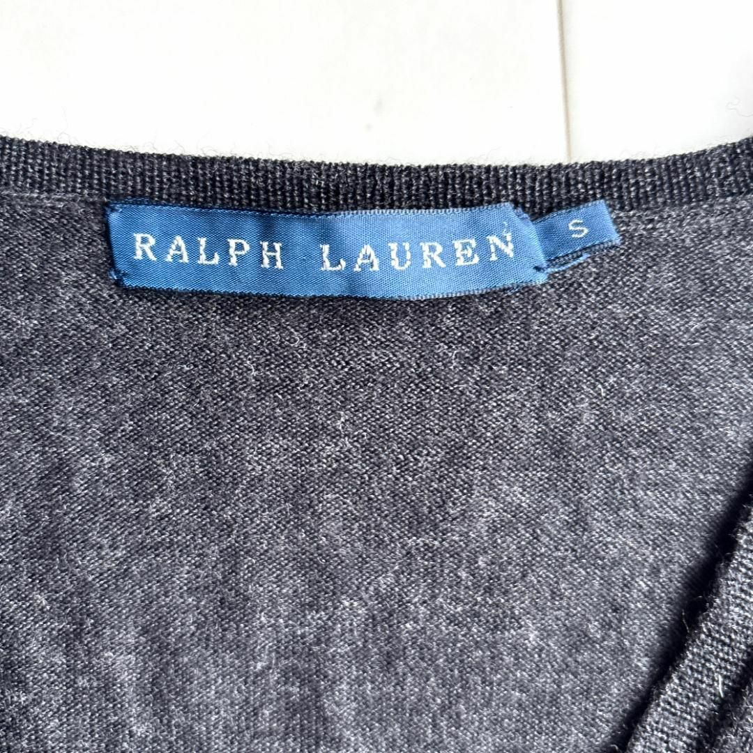 POLO RALPH LAUREN - 美品♪ ラルフローレン Vネック薄手長袖 POLO RALPH LAUREN - 美品♪ ラルフローレン Vネック薄手長袖