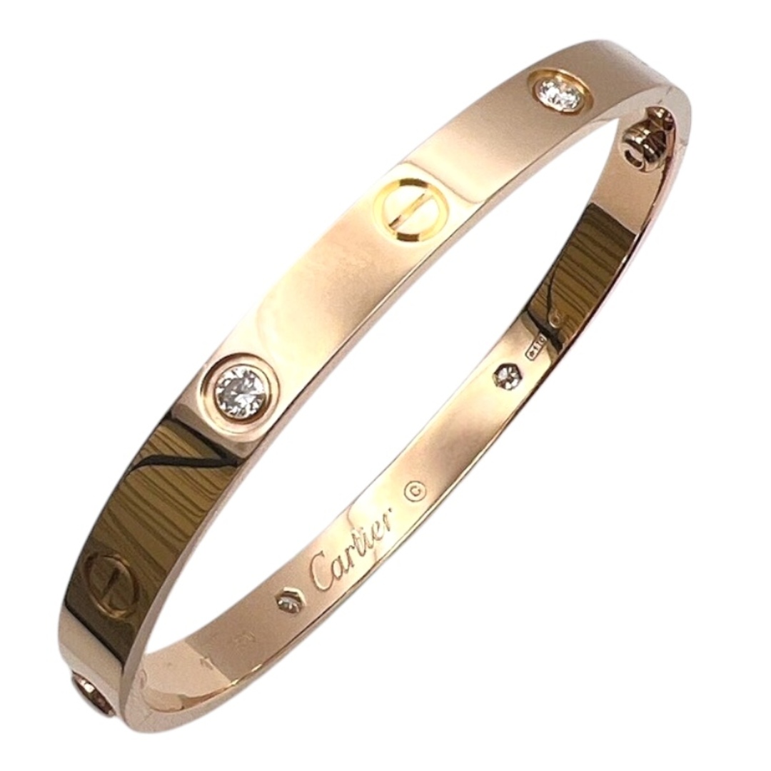 Cartier - カルティエ Cartier ラブブレス4Pダイヤ 750PG Cartier - カルティエ Cartier ラブブレス4Pダイヤ 750PG