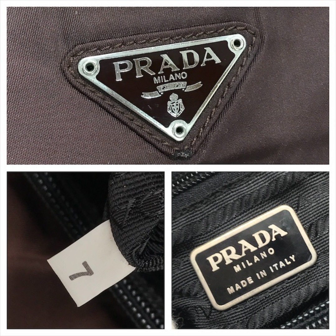 PRADA - PRADA プラダ テスート ナイロン 三角ロゴ ハンド PRADA - PRADA プラダ テスート ナイロン 三角ロゴ ハンド