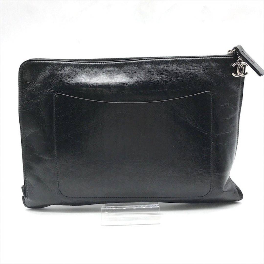CHANEL - 良品 CHANEL シャネル ココマーク レザー クラッチ CHANEL - 良品 CHANEL シャネル ココマーク レザー クラッチ