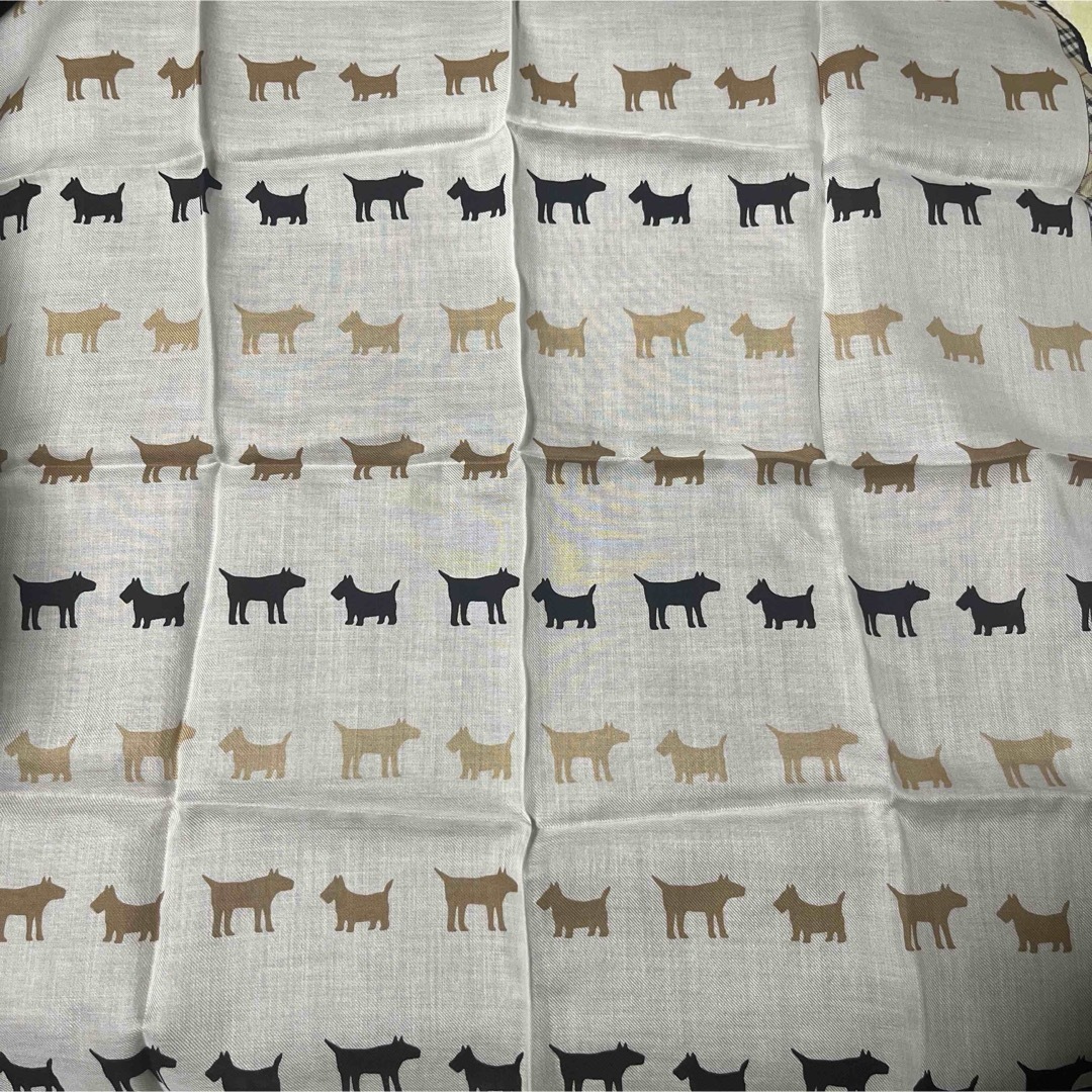 BURBERRY - バーバリー ワンチャン柄ハンカチ 新品の通販 by ぶ BURBERRY - バーバリー ワンチャン柄ハンカチ 新品の通販 by ぶ
