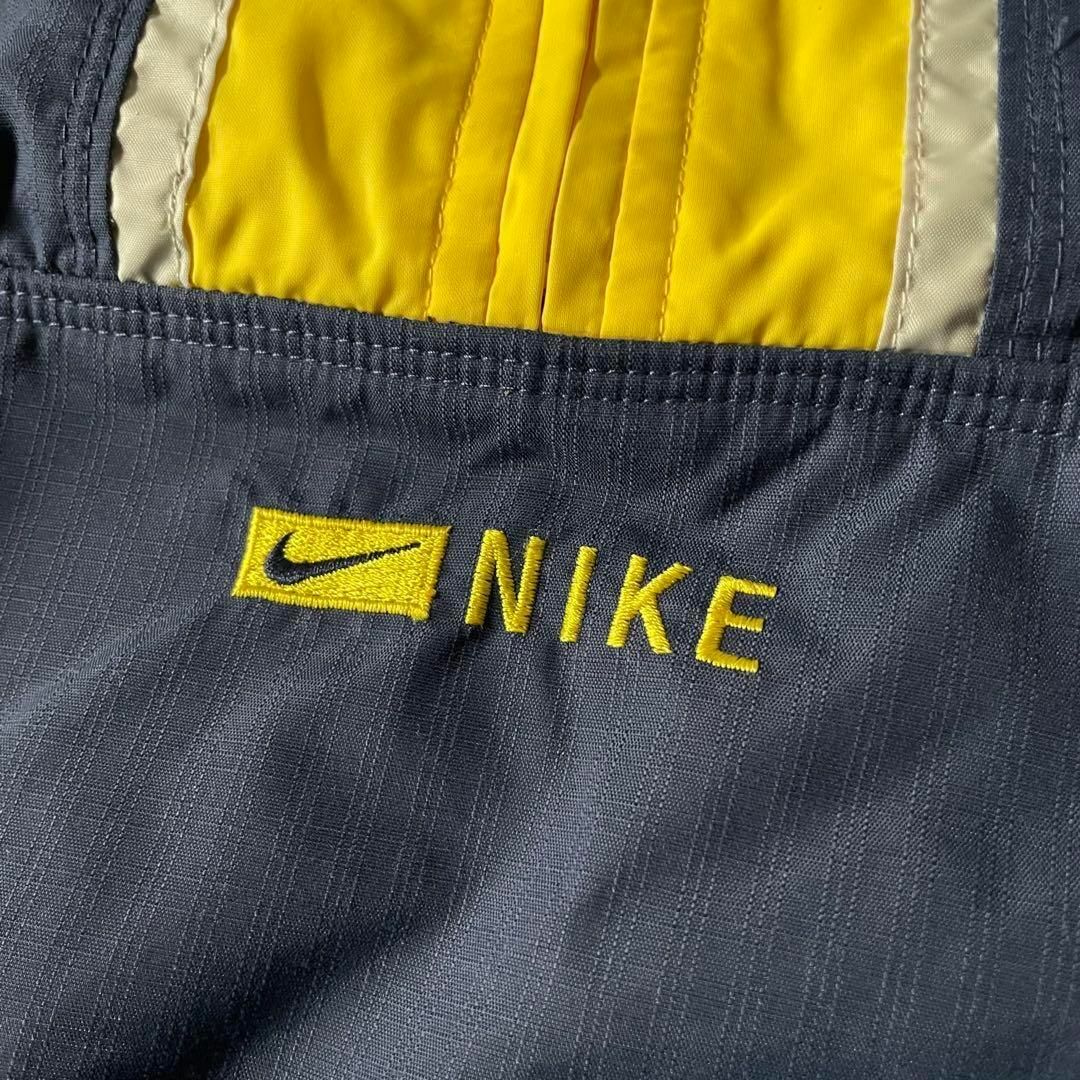 NIKE - 90s vintage NIKE ハーフジップナイロンジャケット NIKE - 90s vintage NIKE ハーフジップナイロンジャケット