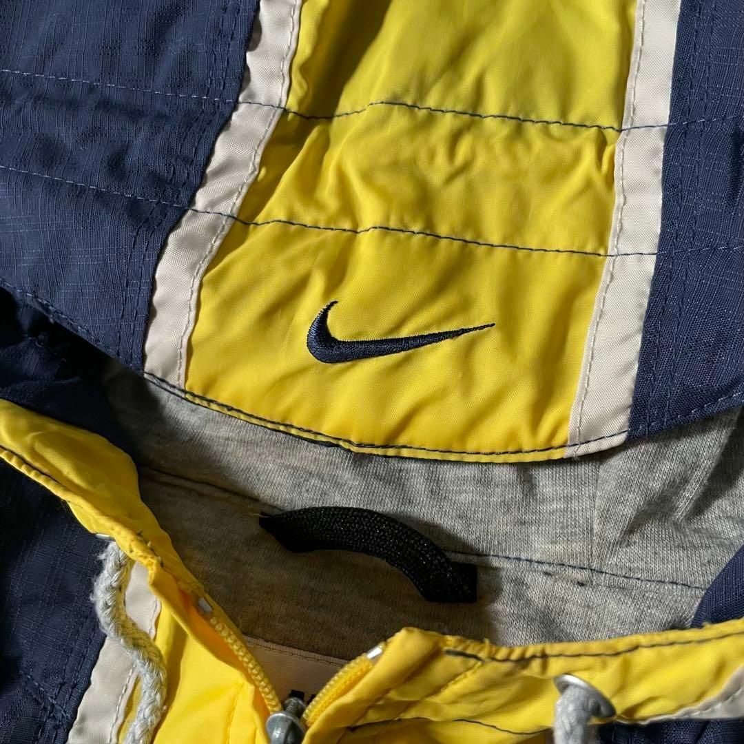 NIKE - 90s vintage NIKE ハーフジップナイロンジャケット NIKE - 90s vintage NIKE ハーフジップナイロンジャケット