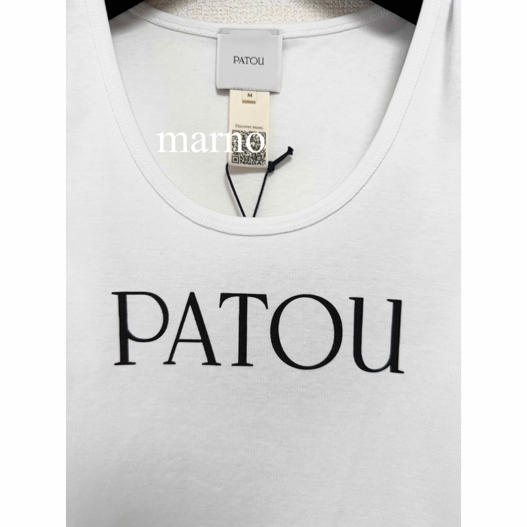 PATOU - 【新品/M】Patou パトゥ ロゴ オーガニックコットン PATOU - 【新品/M】Patou パトゥ ロゴ オーガニックコットン