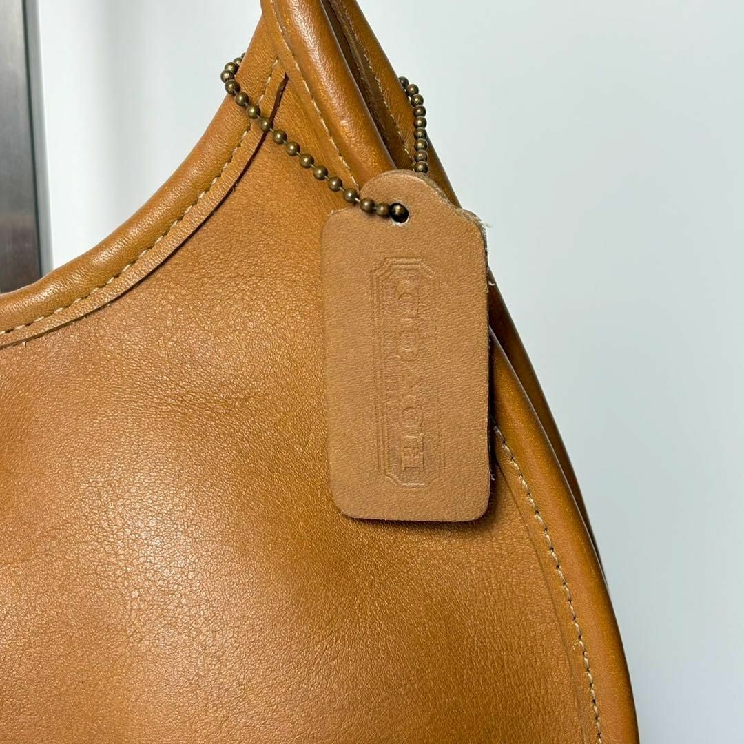COACH - オールドコーチ エルゴ キャメル 9027 ハンドバッグ COACH - オールドコーチ エルゴ キャメル 9027 ハンドバッグ