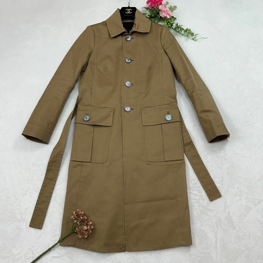 DSQUARED2 - F678 L 42 ディースクエアード ベルト付 トレンチ DSQUARED2 - F678 L 42 ディースクエアード ベルト付 トレンチ
