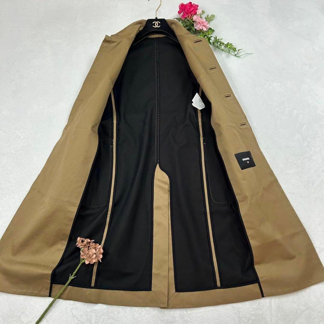 DSQUARED2 - F678 L 42 ディースクエアード ベルト付 トレンチ DSQUARED2 - F678 L 42 ディースクエアード ベルト付 トレンチ