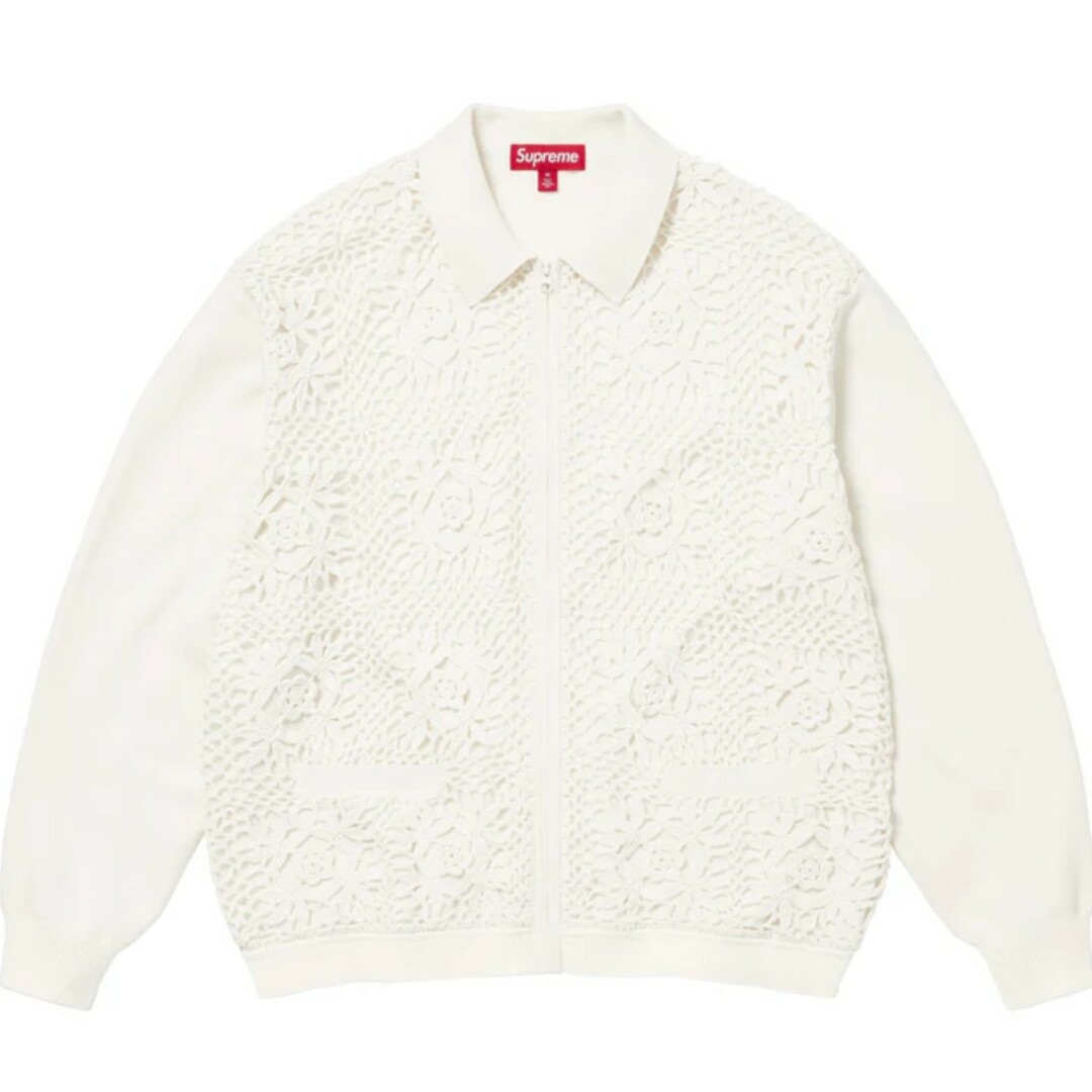 Supreme - Supreme Crochet Zip Up Cardigan かぎ針 カーディの Supreme - Supreme Crochet Zip Up Cardigan かぎ針 カーディの
