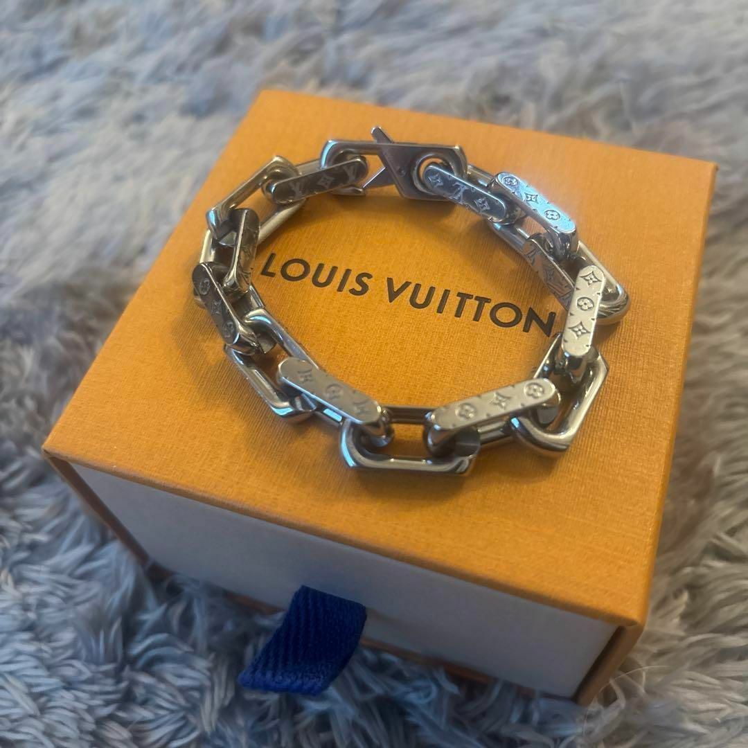 LOUIS VUITTON - Louis Vuitton チェーンブレスレット ルイ LOUIS VUITTON - Louis Vuitton チェーンブレスレット ルイ