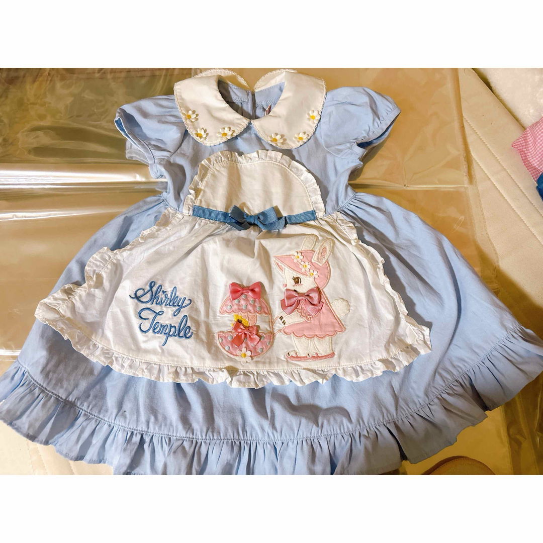 Shirley Temple - シャーリーテンプル ワンピース 90cm 美品の Shirley Temple - シャーリーテンプル ワンピース 90cm 美品の