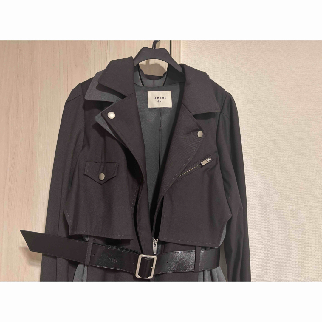 Ameri VINTAGE - RIDERS DETAIL COATの通販 by ❤︎|アメリ Ameri VINTAGE - RIDERS DETAIL COATの通販 by ❤︎|アメリ