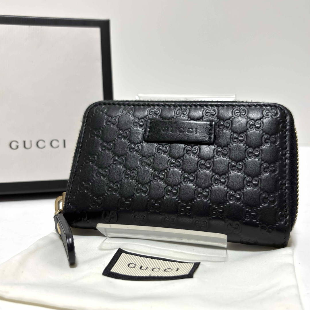 GUCCI - 153✨美品✨GUCCI グッチ コインケース マイクロシマ GG GUCCI - 153✨美品✨GUCCI グッチ コインケース マイクロシマ GG