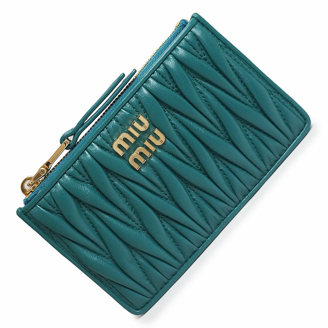 MIU MIU - ミュウミュウ ギャザー ポーチウォレット コイン MIU MIU - ミュウミュウ ギャザー ポーチウォレット コイン
