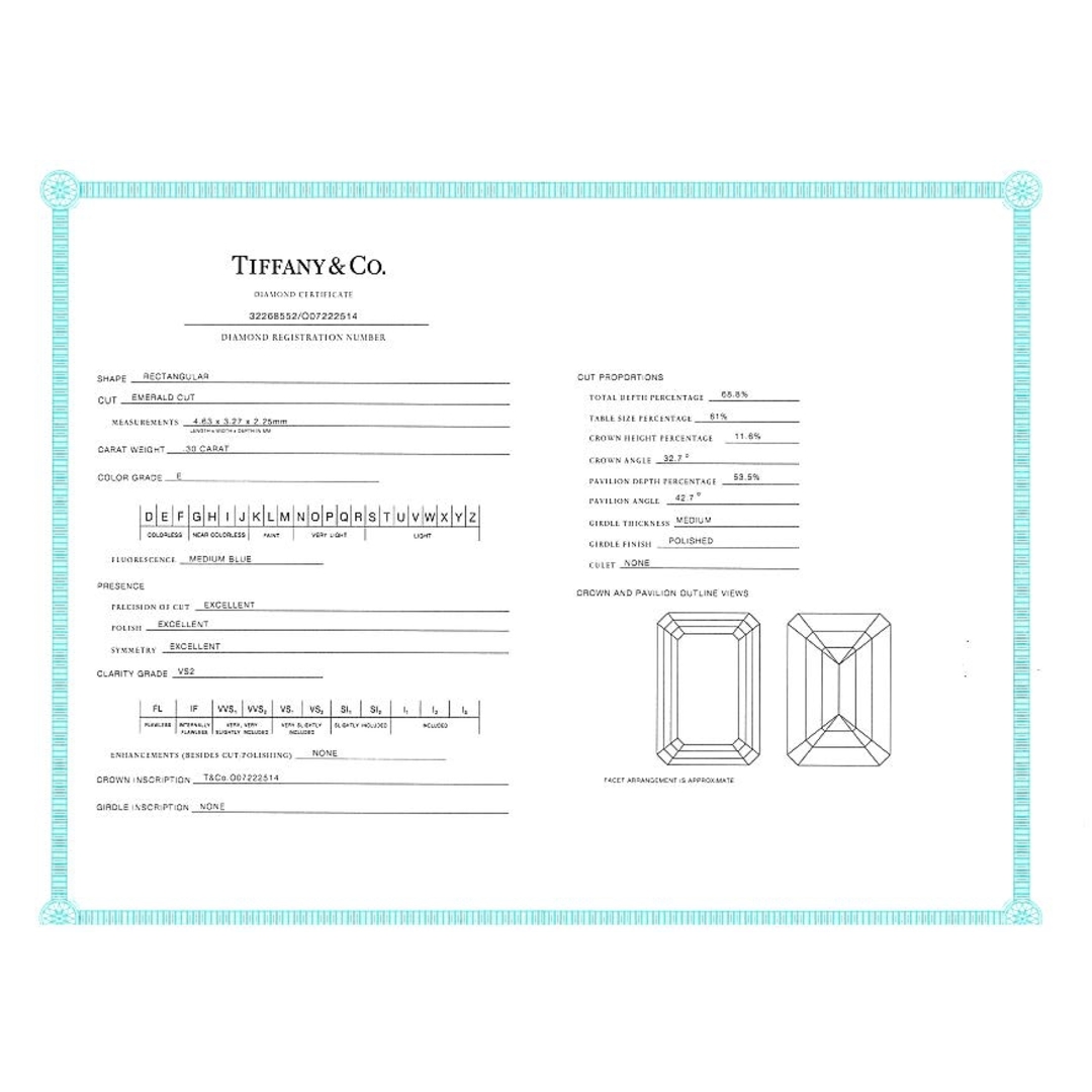 Tiffany & Co. - ティファニー リング ダイヤ ダイヤモンド 0.30 Tiffany & Co. - ティファニー リング ダイヤ ダイヤモンド 0.30