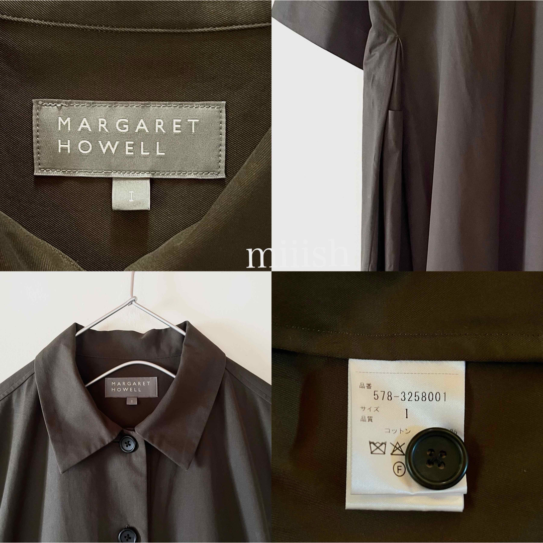 MARGARET HOWELL - 極美品 マーガレットハウエル ツイルコットン MARGARET HOWELL - 極美品 マーガレットハウエル ツイルコットン