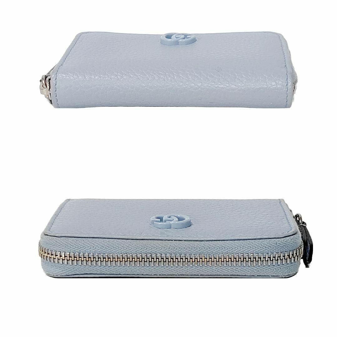 GUCCI - グッチ ダブルG ジップアラウンドウォレット レザー GUCCI - グッチ ダブルG ジップアラウンドウォレット レザー