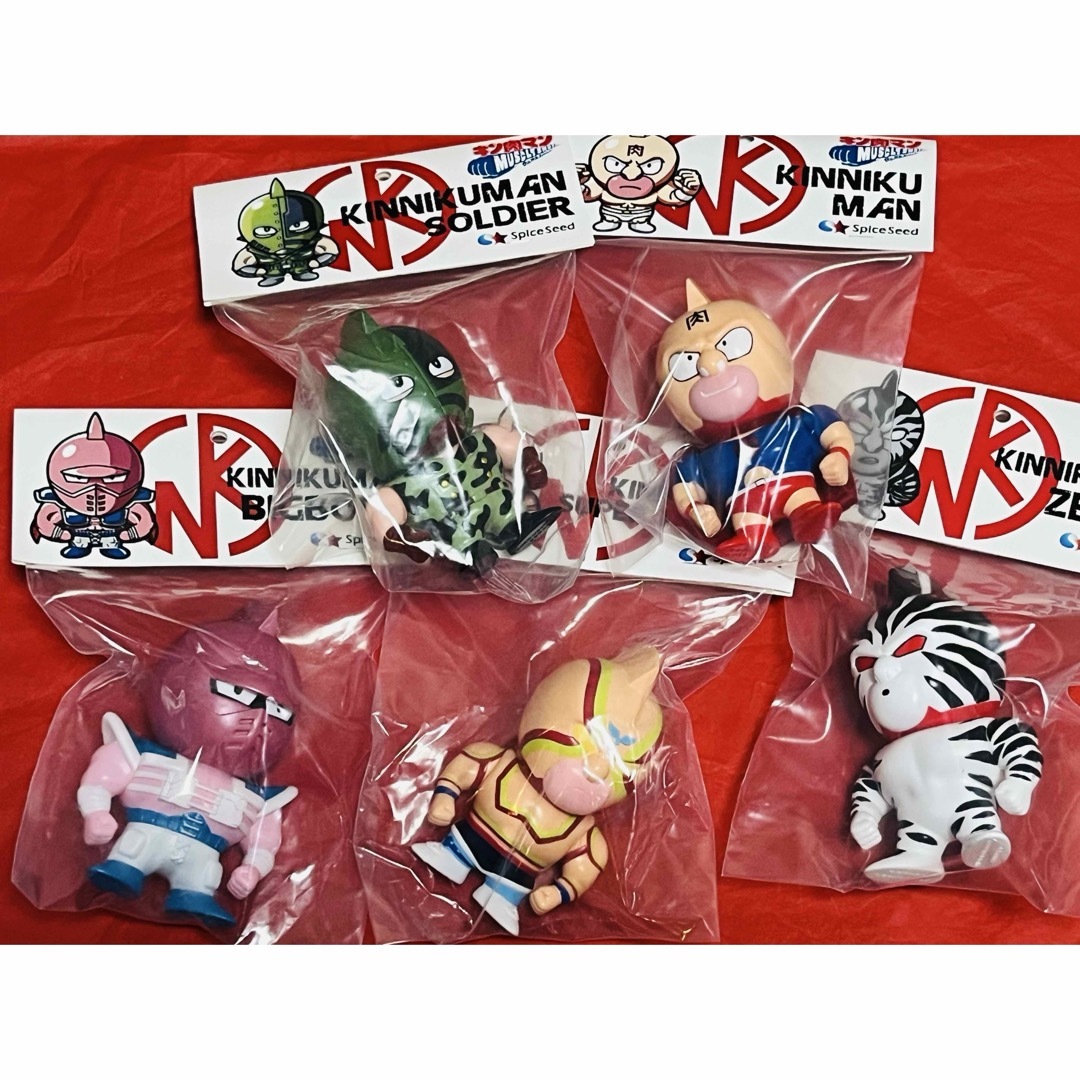 集英社(シュウエイシャ)の【新品】5体 マッスルショット キン肉マン キン肉王族コスチュームアニメver. エンタメ/ホビーのおもちゃ/ぬいぐるみ(キャラクターグッズ)の商品写真