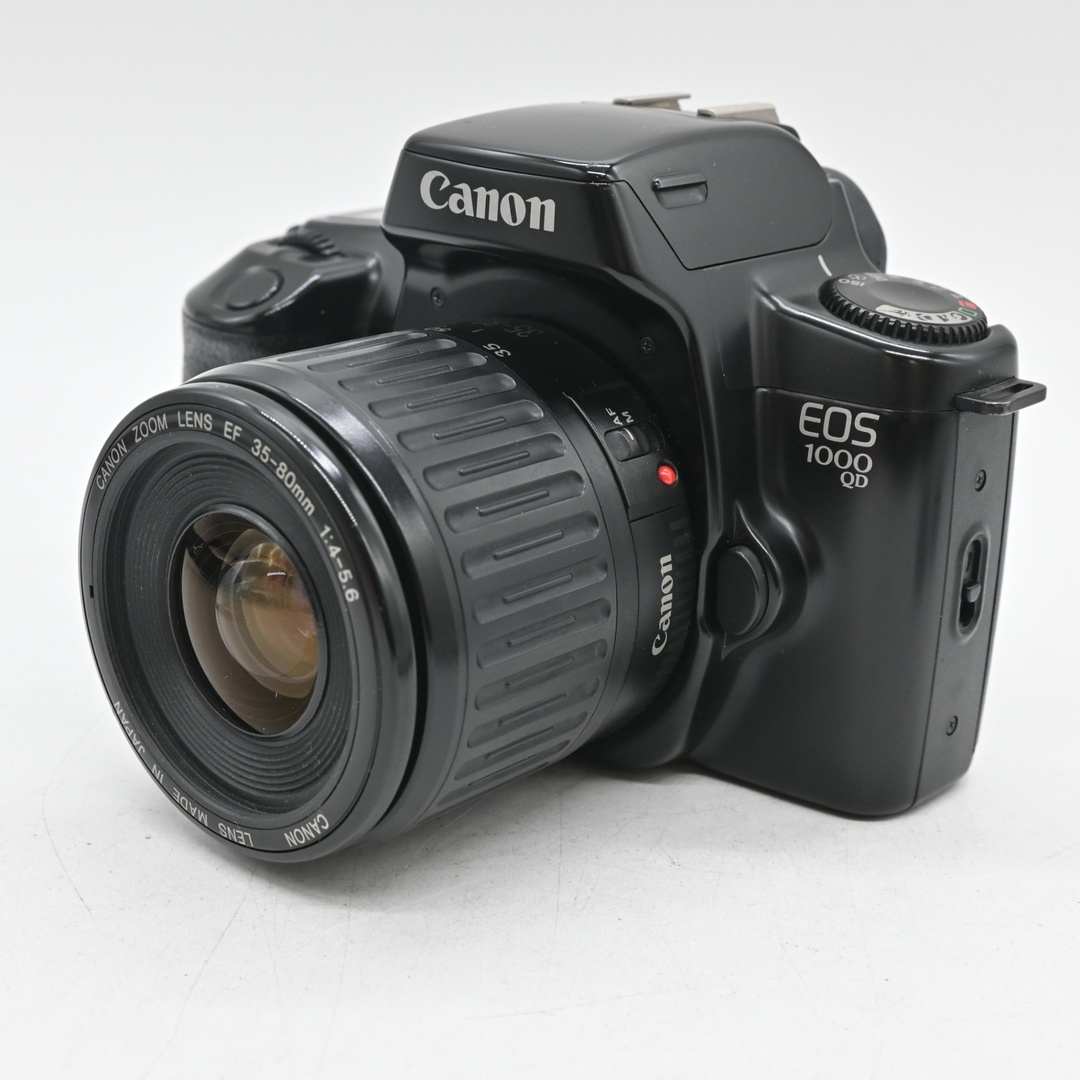 難有品】Canon 1000QD フィルムカメラ 35-80mmレンズ付きの通販 難有品】Canon 1000QD フィルムカメラ 35-80mmレンズ付きの通販