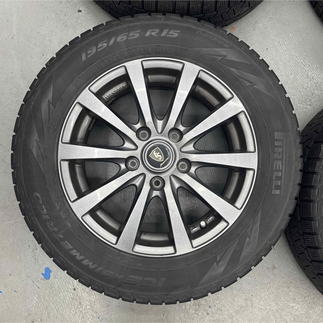 ピレリ - 日産セレナスタッドレスタイヤホイル付195/65R15の通販 ピレリ - 日産セレナスタッドレスタイヤホイル付195/65R15の通販