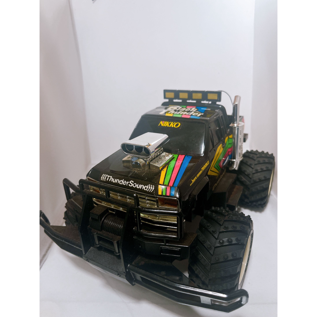NIKKO - NIKKO ブラックサンダー ラジコンカー 箱付き レア NIKKO - NIKKO ブラックサンダー ラジコンカー 箱付き レア
