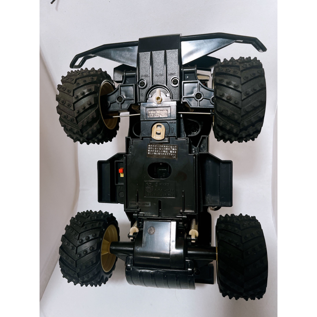 NIKKO - NIKKO ブラックサンダー ラジコンカー 箱付き レア NIKKO - NIKKO ブラックサンダー ラジコンカー 箱付き レア