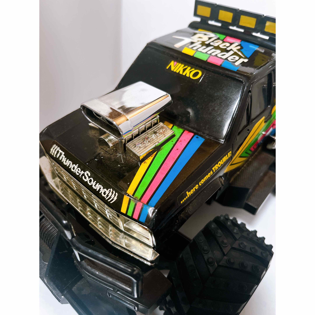 NIKKO - NIKKO ブラックサンダー ラジコンカー 箱付き レア NIKKO - NIKKO ブラックサンダー ラジコンカー 箱付き レア