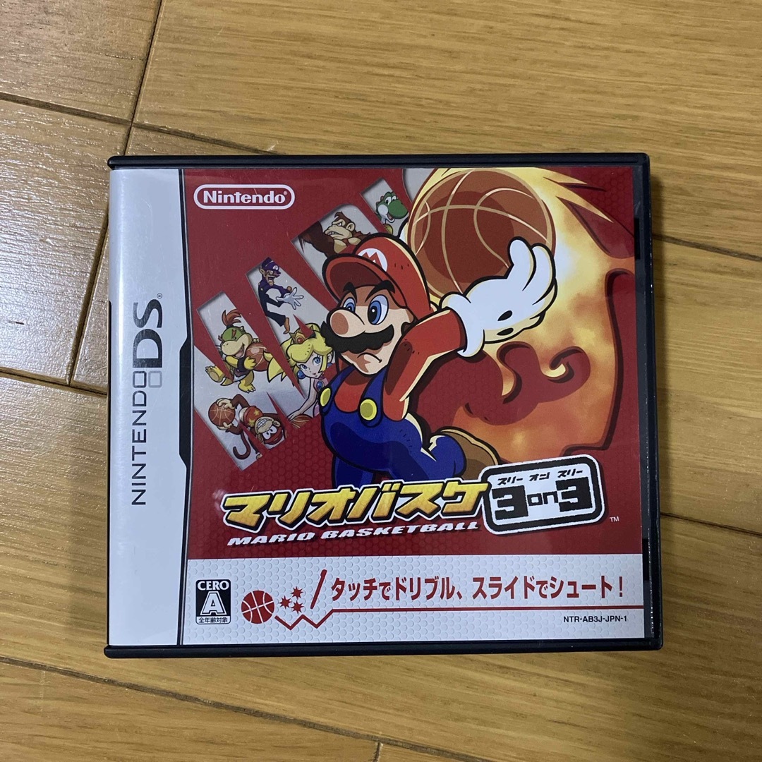 ニンテンドーDS - マリオバスケ 3on3 ニンテンドーDSソフトの ニンテンドーDS - マリオバスケ 3on3 ニンテンドーDSソフトの