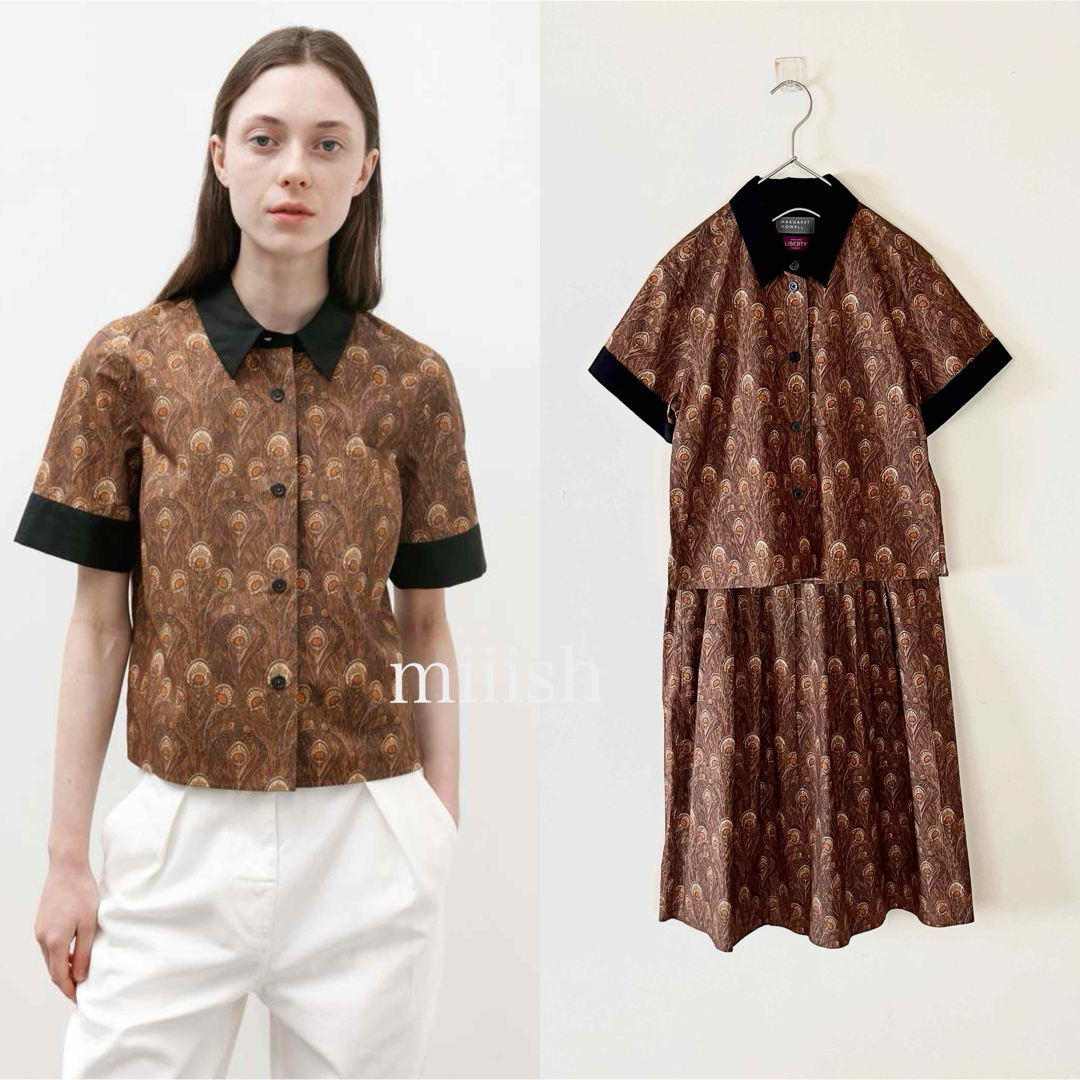MARGARET HOWELL - 極美品 2024 マーガレットハウエル×リバティ MARGARET HOWELL - 極美品 2024 マーガレットハウエル×リバティ