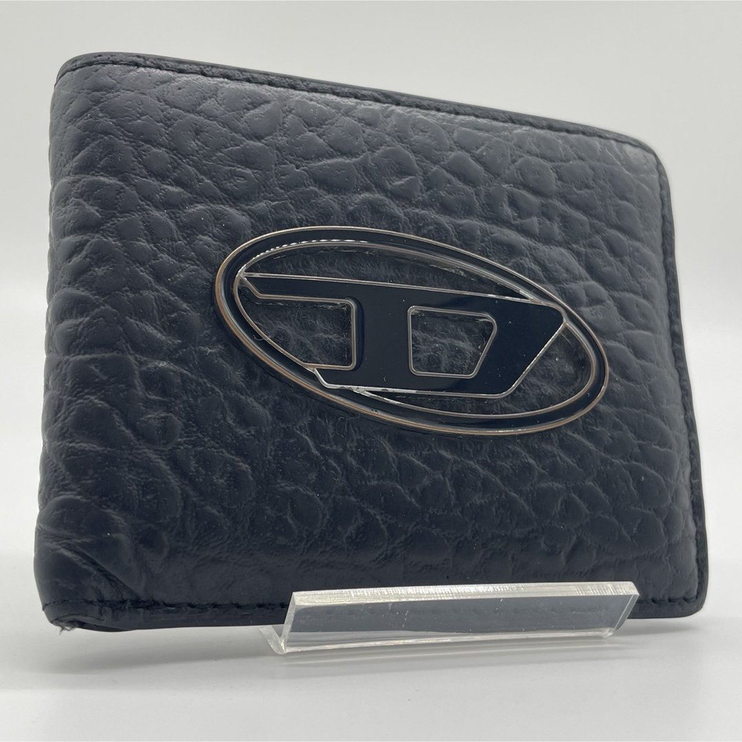 DIESEL - 現行 DIESEL ディーゼル ビッグDロゴ メタル レザー型 DIESEL - 現行 DIESEL ディーゼル ビッグDロゴ メタル レザー型