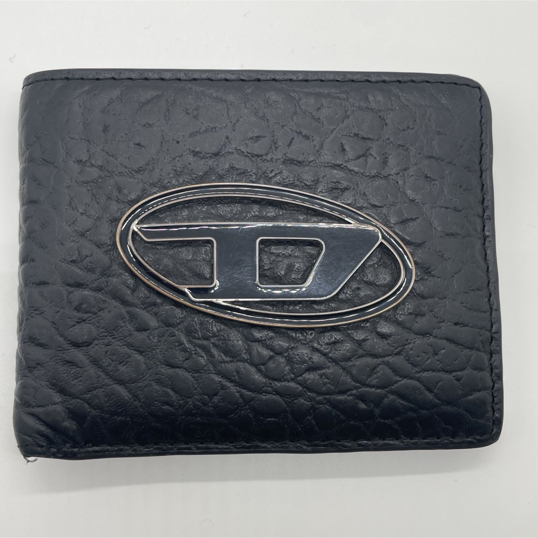 DIESEL - 現行 DIESEL ディーゼル ビッグDロゴ メタル レザー型 DIESEL - 現行 DIESEL ディーゼル ビッグDロゴ メタル レザー型