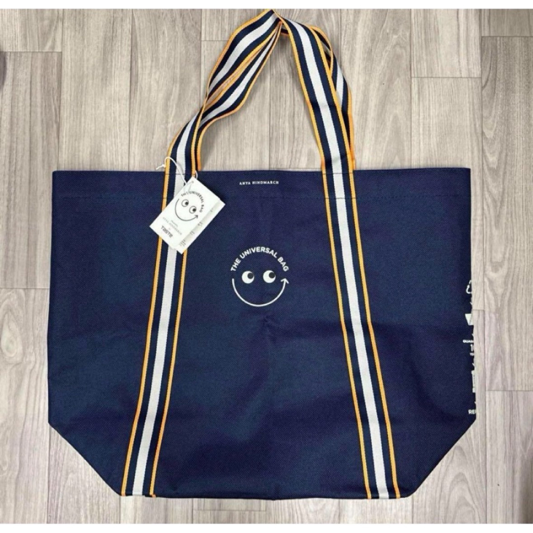 ANYA HINDMARCH - 紺【香港限定】AnyaHindmarch x taste エコ ANYA HINDMARCH - 紺【香港限定】AnyaHindmarch x taste エコ