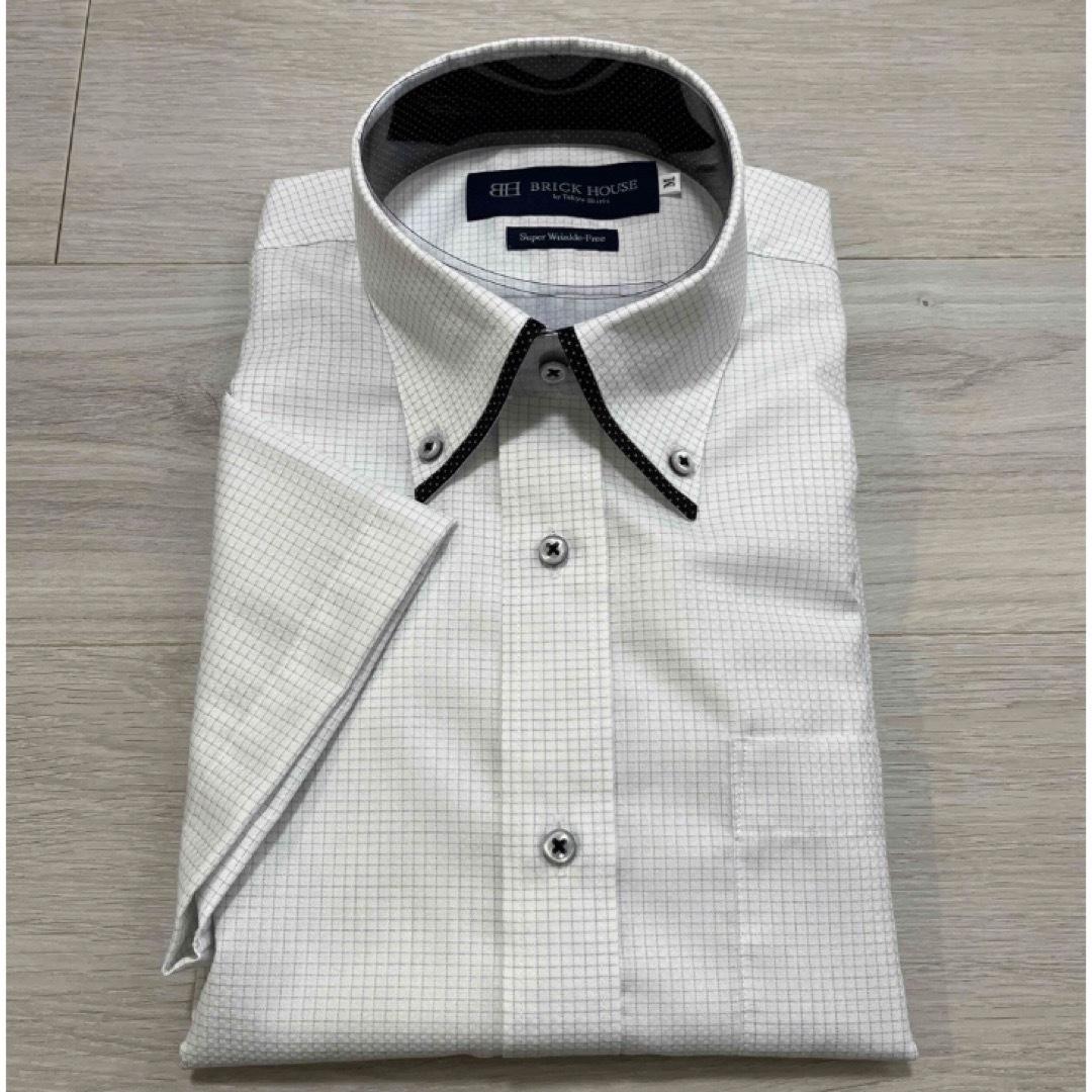 BRICK HOUSE by Tokyo Shirts(ブリックハウスバイトウキョウシャツ)のブリックハウス 半袖 M メンズのトップス(シャツ)の商品写真