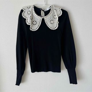 ZARA - 完売品 ZARA ハートボタンニットカーディガン XS新品タグ ZARA - 完売品 ZARA ハートボタンニットカーディガン XS新品タグ