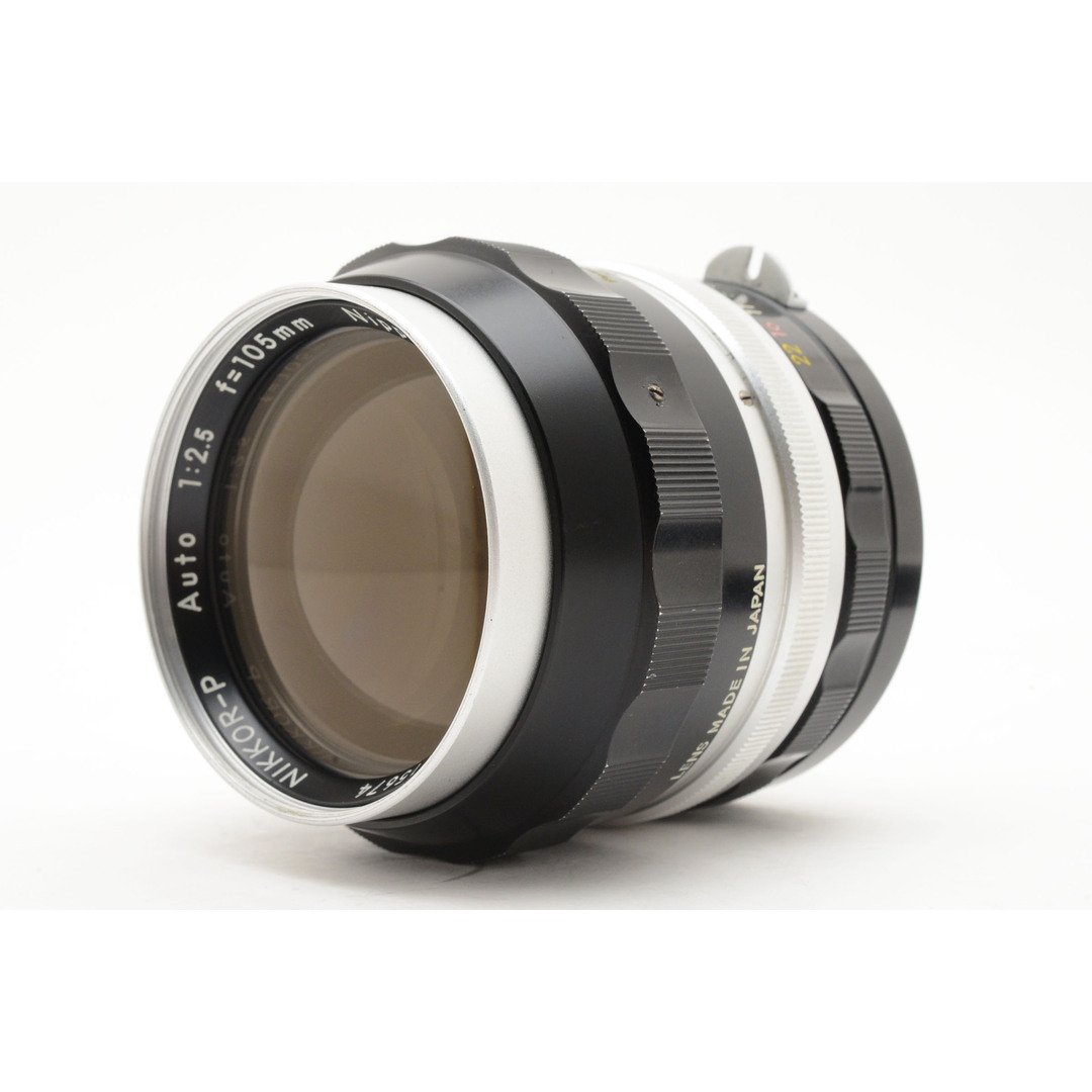 Nikon - Nikon NIKKOR-P Auto 105mm F2.5 非Ai #8343の通販 by Nikon - Nikon NIKKOR-P Auto 105mm F2.5 非Ai #8343の通販 by